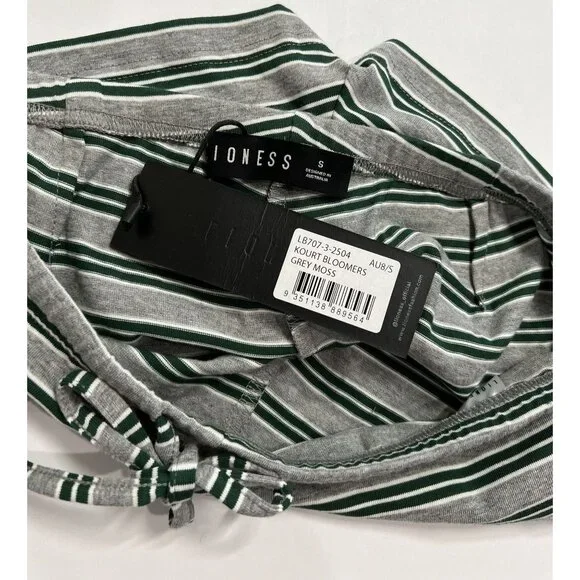 Lioness Kourt Bloomer Shorts in Grey Moss - Picture 6 of 6